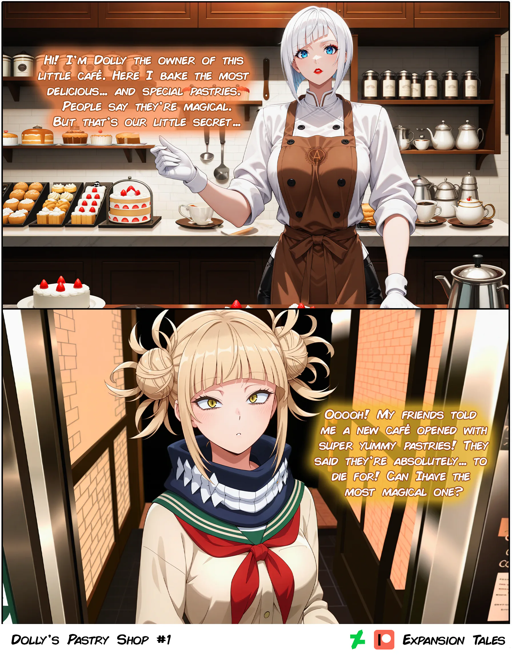 Dolly’s Pastry Shop Chapter 1, page 1