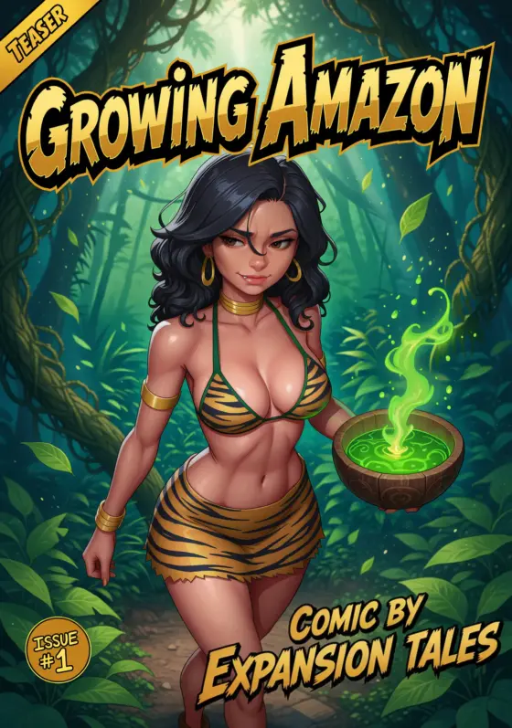 Growing Amazon comic series preview