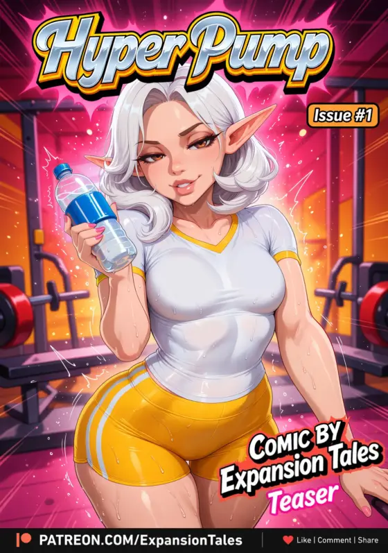 Hyper Pump comic series preview