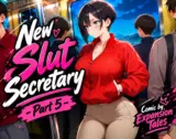 New Slut Secretary Chapter 5 cover