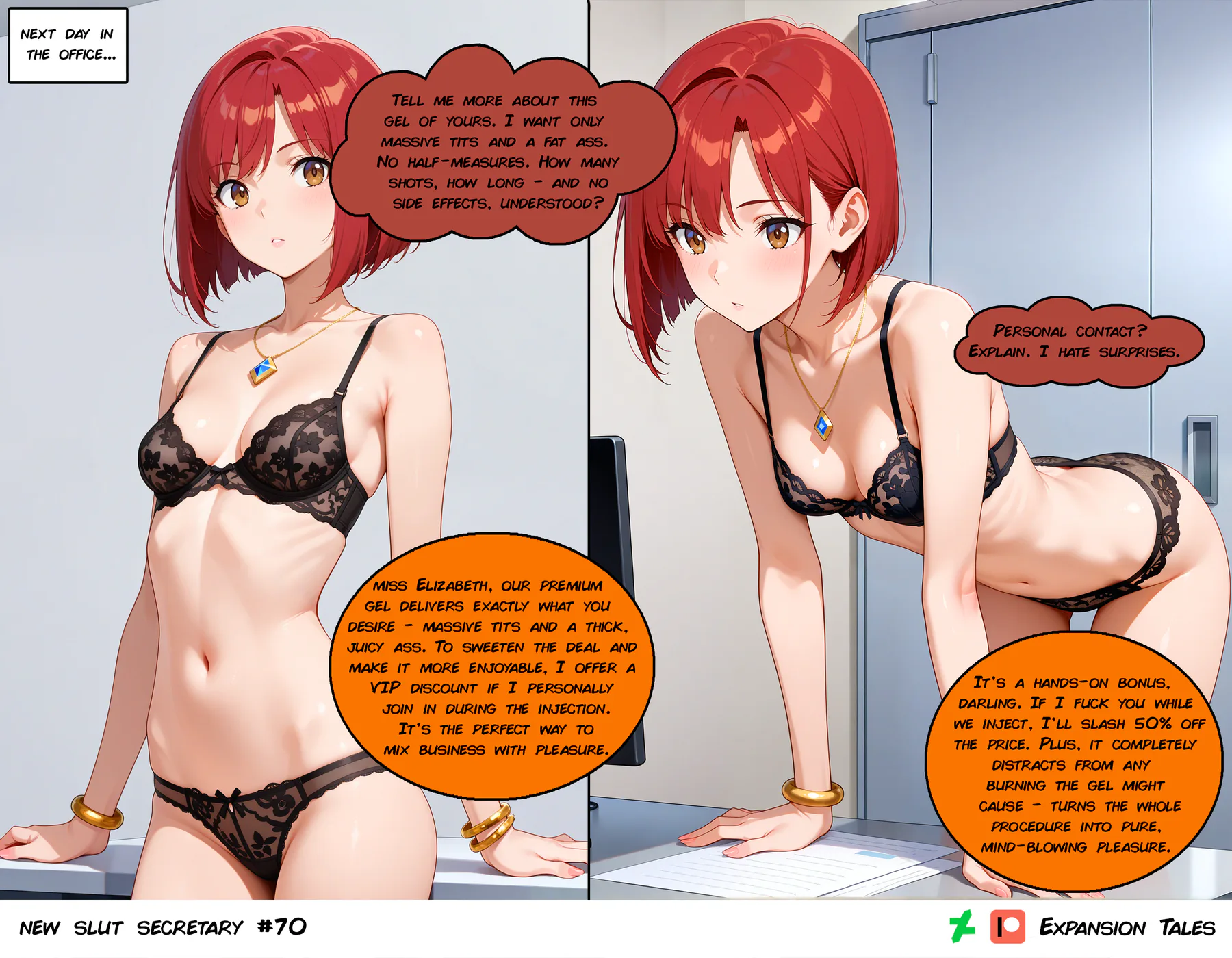 New Slut Secretary Chapter 7, page 1