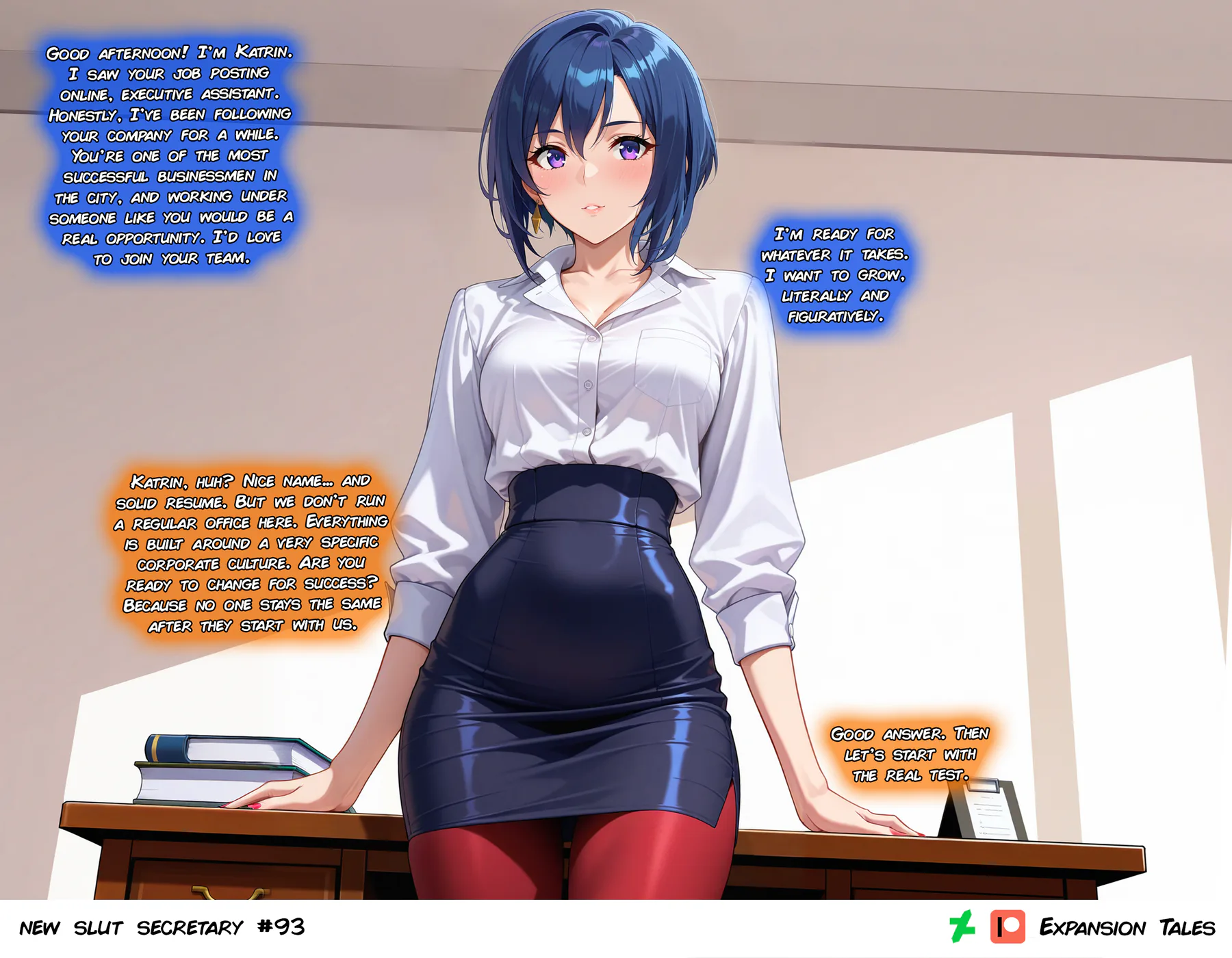 New Slut Secretary Chapter 9, page 1