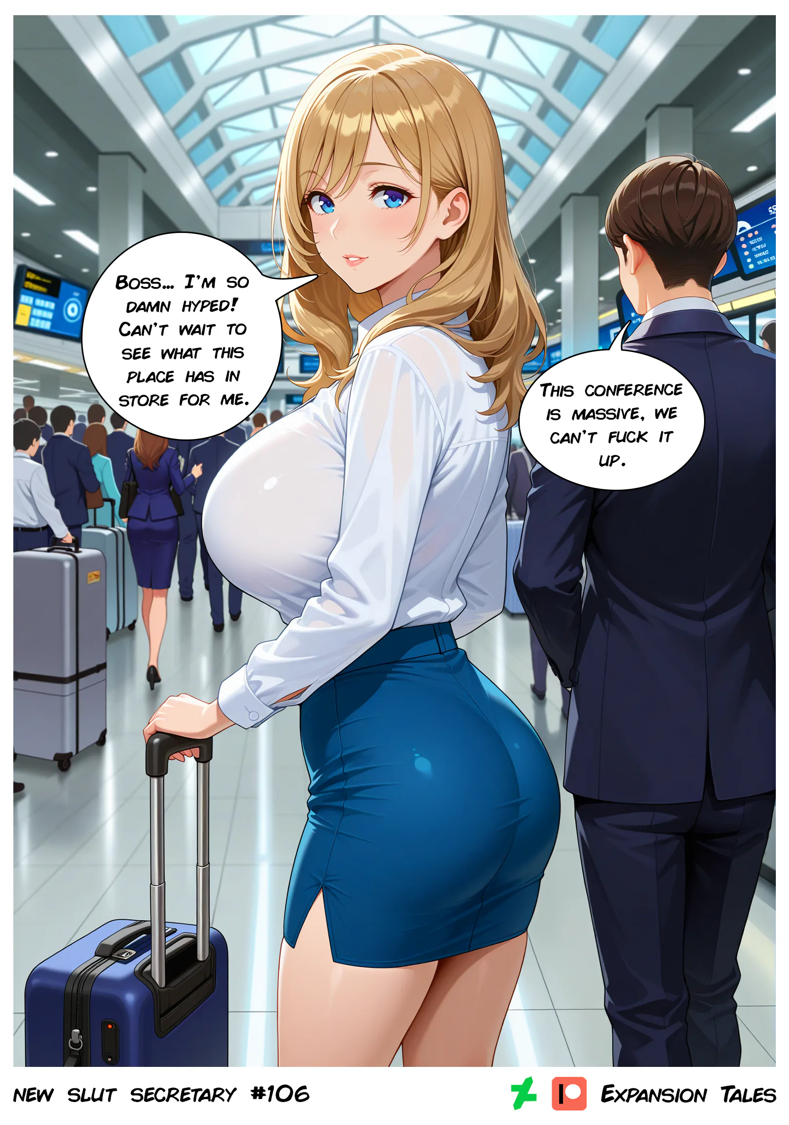New Slut Secretary Chapter 10, page 1