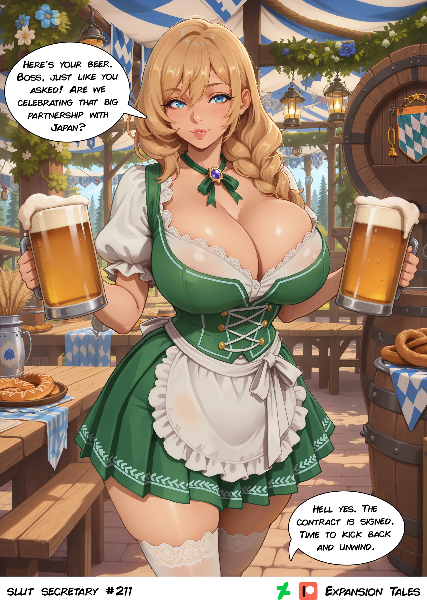 New Slut Secretary Chapter 17, page 1