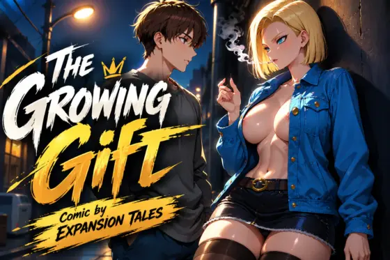The Growing Gift comic cover