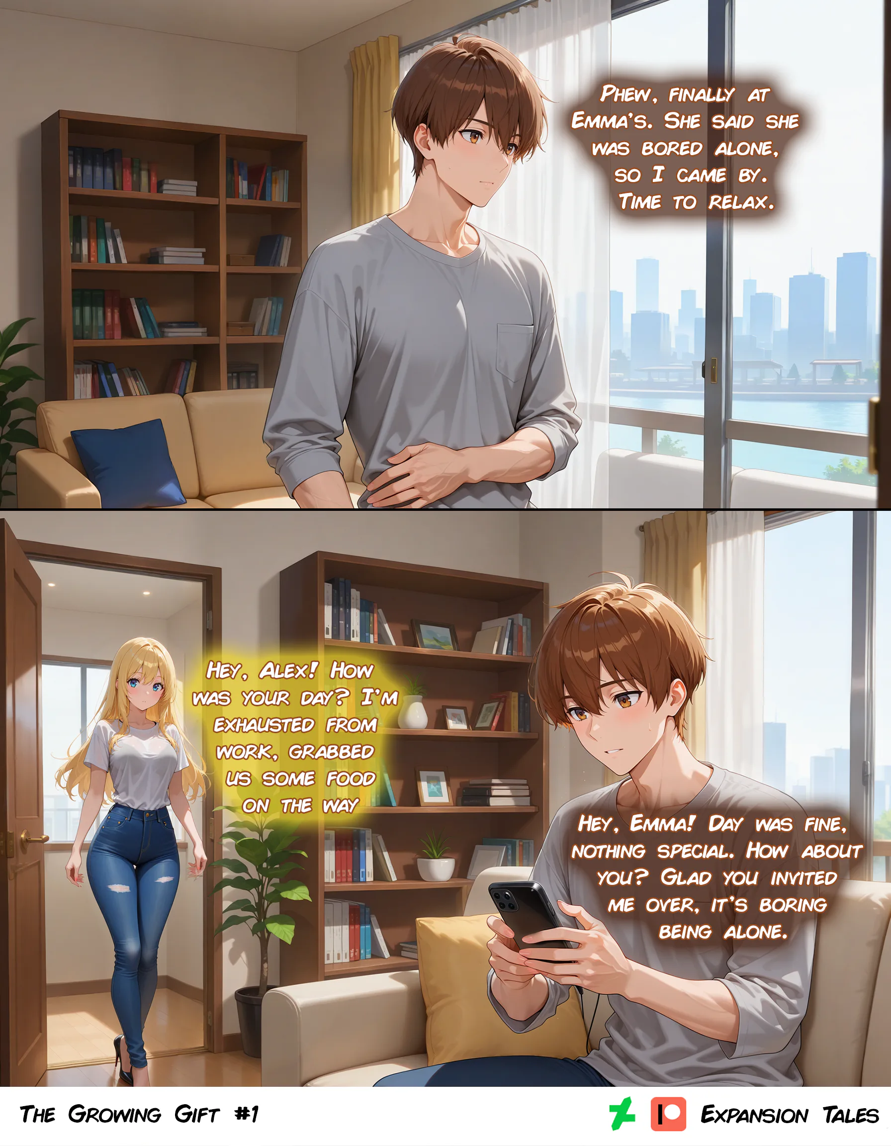 The Growing Gift Chapter 1, page 1